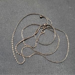 14K Chocolate Gold Italy Necklace Adjustable